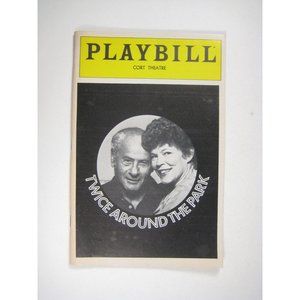 Twice Around the Park Broadway Playbill 1983 Anne Jackson Eli Wallach Cort